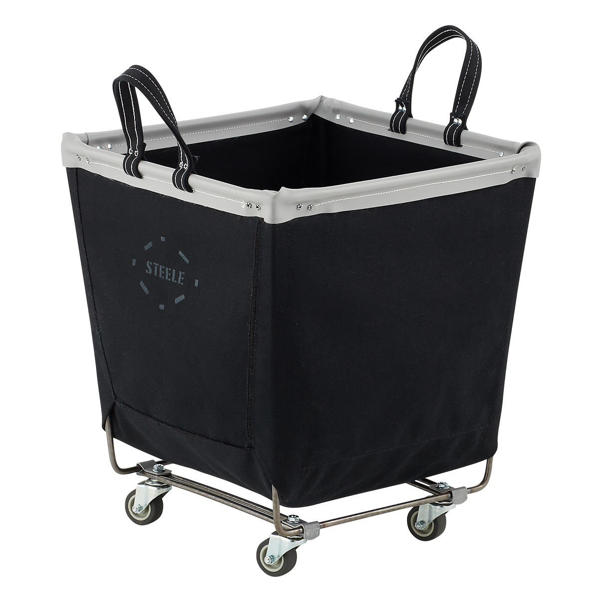 Steele Canvas Natural Laundry Carts | The Container Store