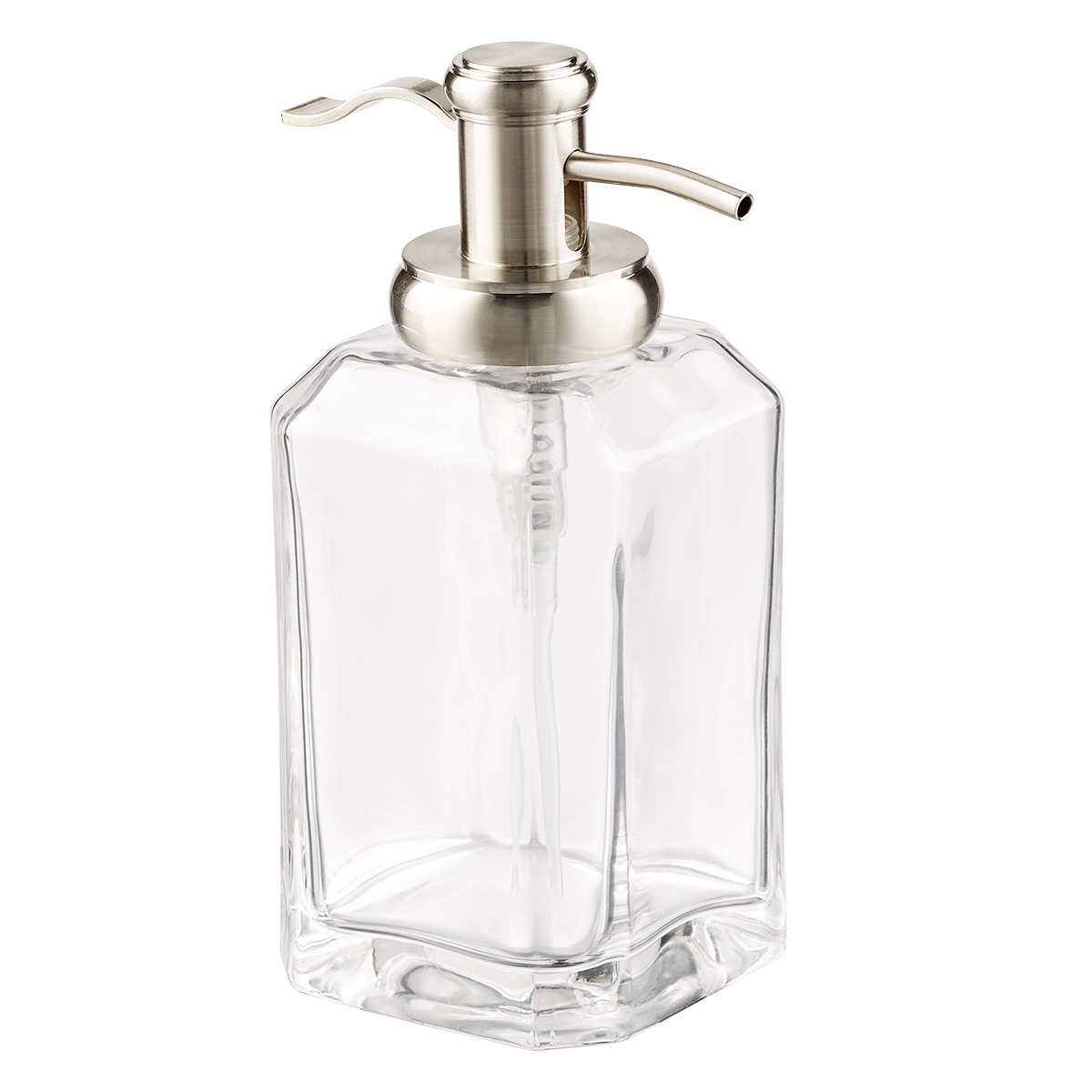 11.5 oz. Clear Glass Soap Dispenser | The Container Store