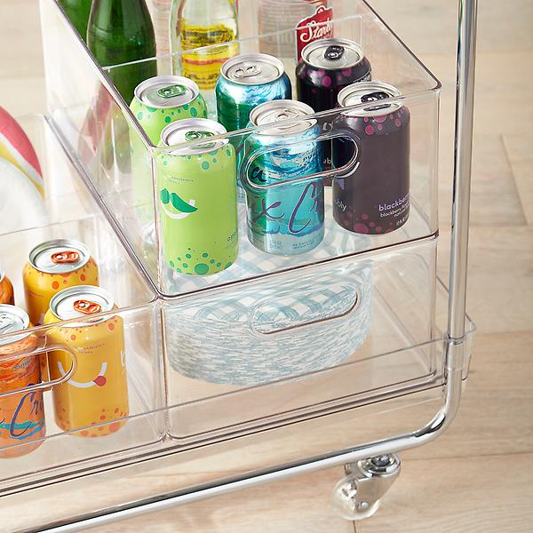 The Home Edit Clear Rolling Cart | The Container Store