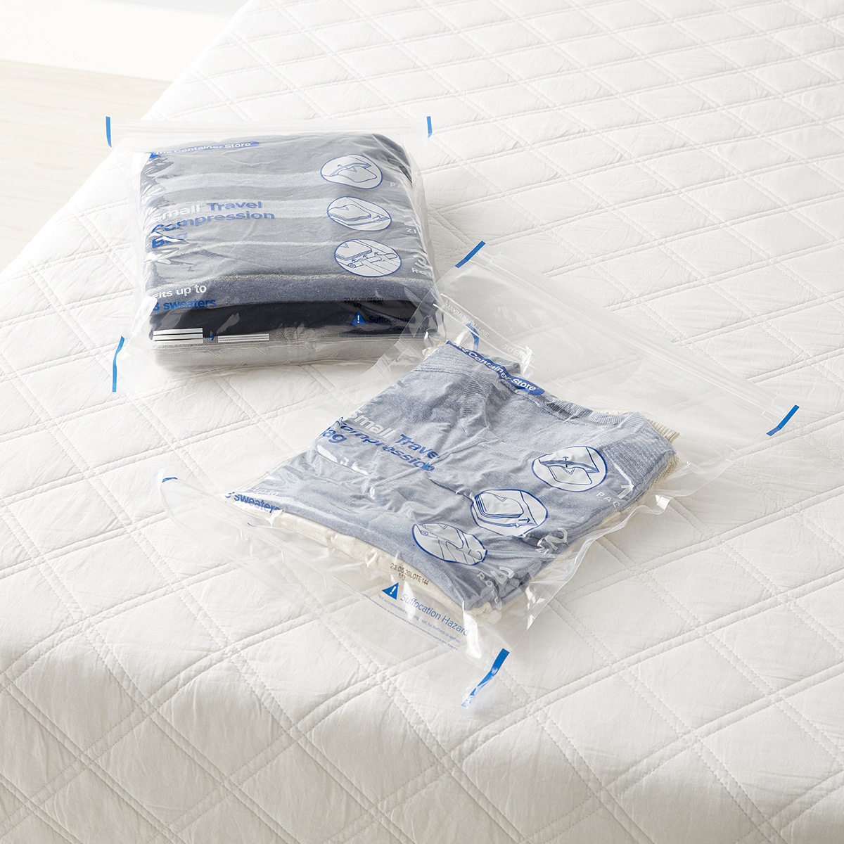 Travel Compression Bags Set of 2 | The Container Store