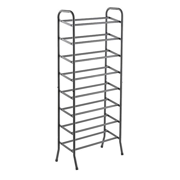 8-Tier Freestanding Shoe Rack | The Container Store
