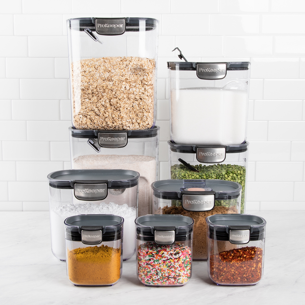 Progressive Prokeeper Baker's Storage Set of 17 | The Container Store