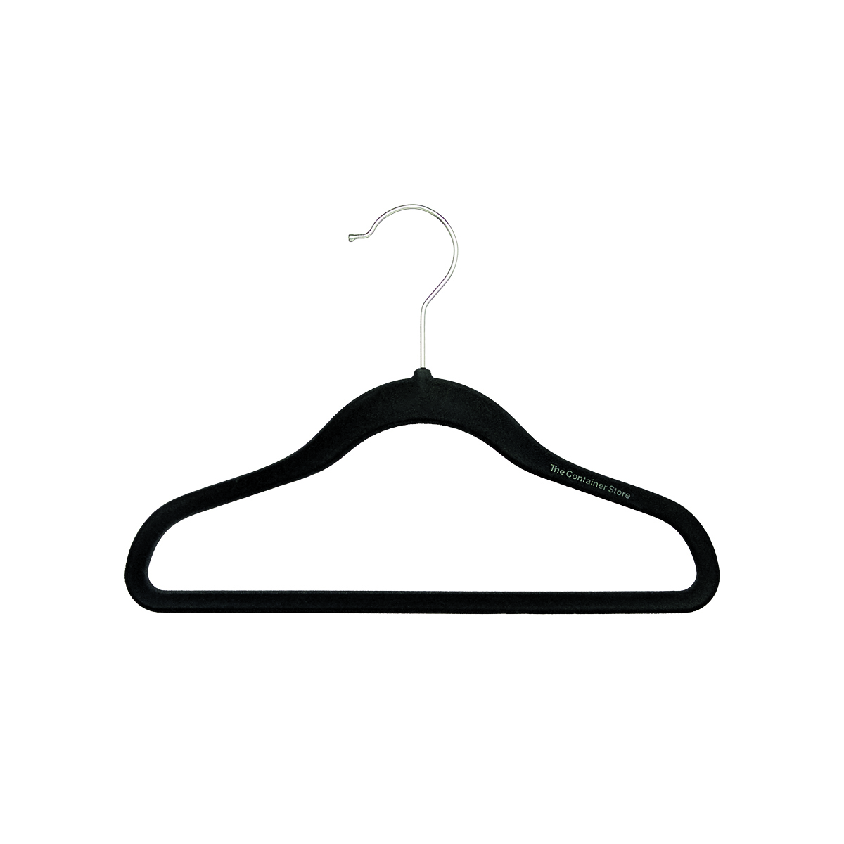 Real Living Black Velvet Hangers, 12-Pack