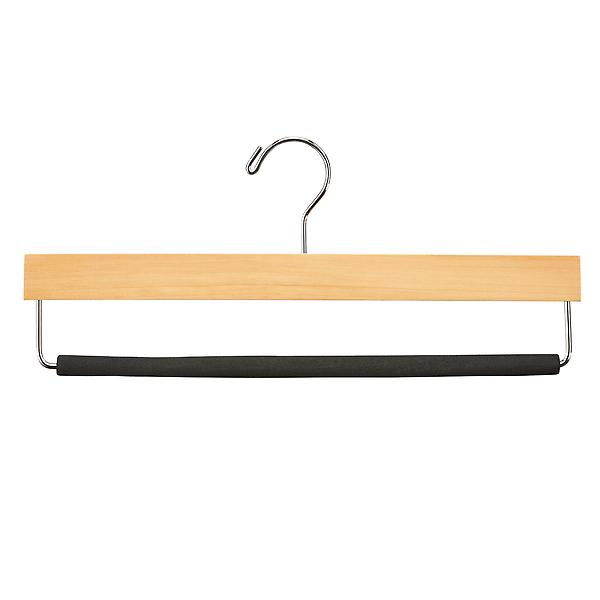 The Container Store Wooden Trouser Hanger with Foam Bar | The Container  Store