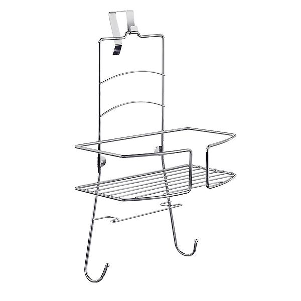 Over the Door Deluxe Chrome Ironing Board Holder | The Container Store