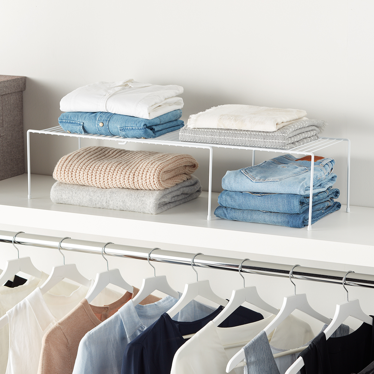 Expandable Closet Shelf | The Container Store