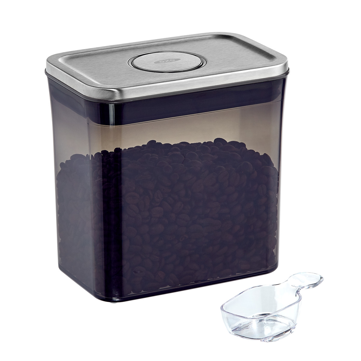 OXO Steel 1.7 qt. POP Coffee Canister | The Container Store