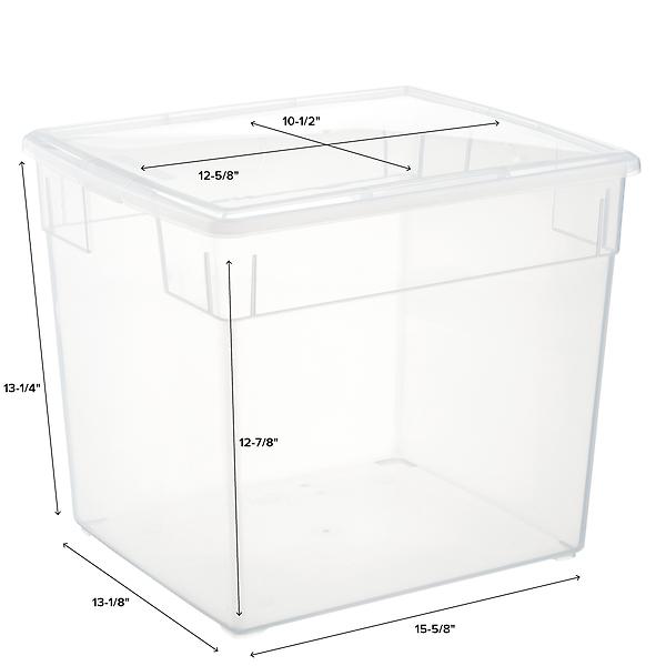 Clear Boxes - Size: 4-1/2 x 4-1/2 x 5/8 ( W, L, H) - (Set of 25 Box –  The Sweet Designs Shoppe