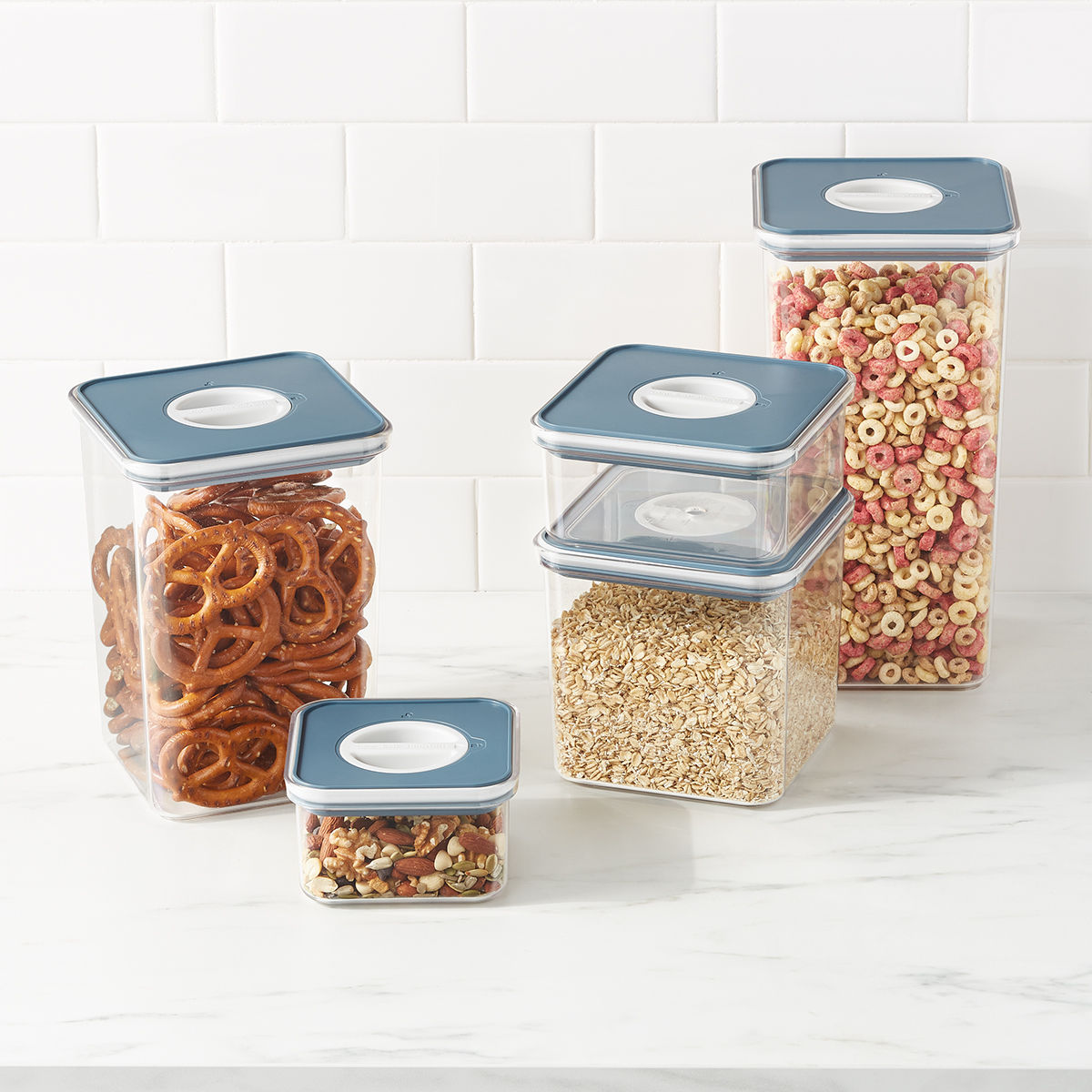 Turn & Seal Food Storage Canisters | The Container Store