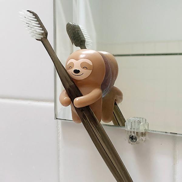Kikkerland Sloth Toothbrush Holder | The Container Store