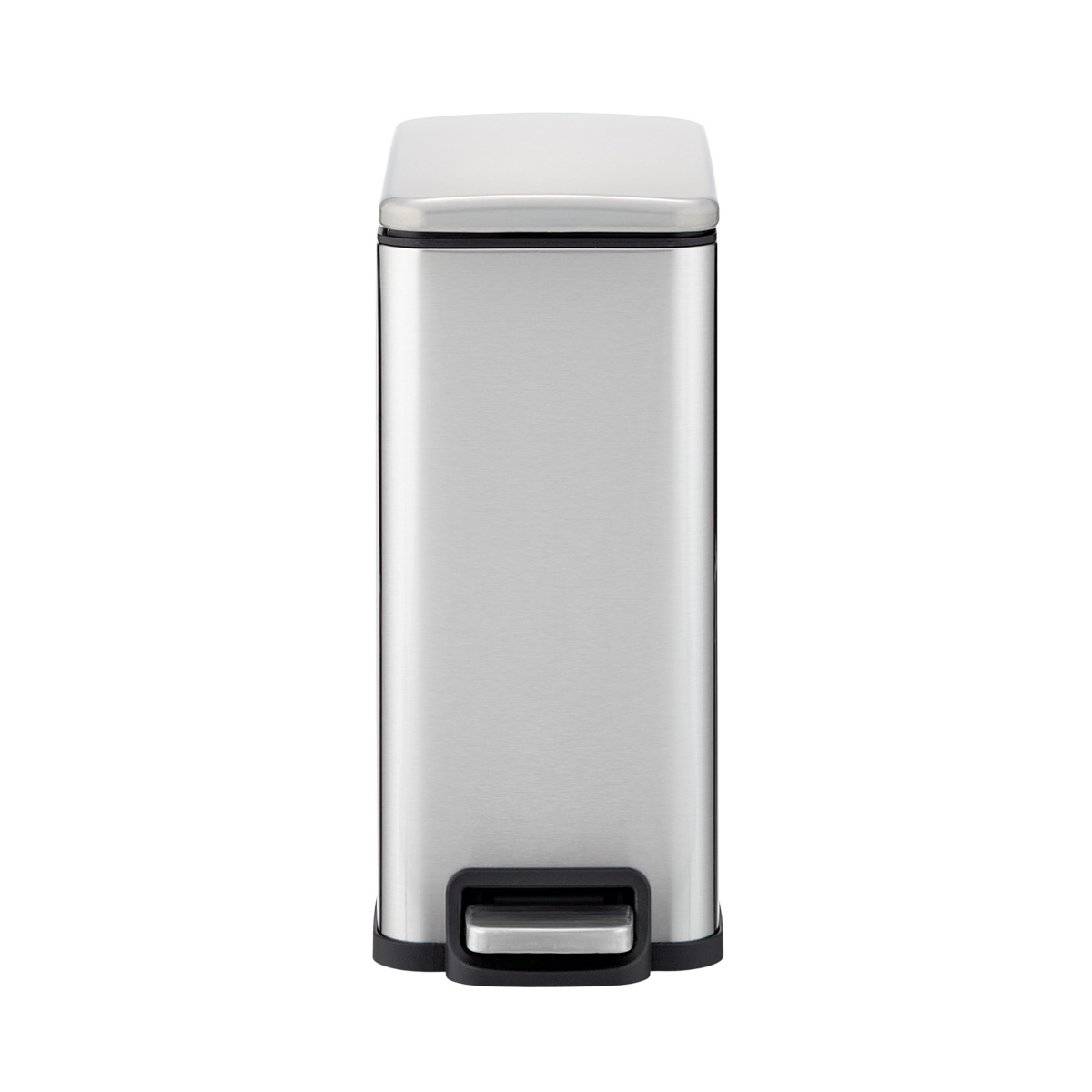 The Container Store 2.6 gal Stainless Steel Slim Step Trash Can | The Container  Store