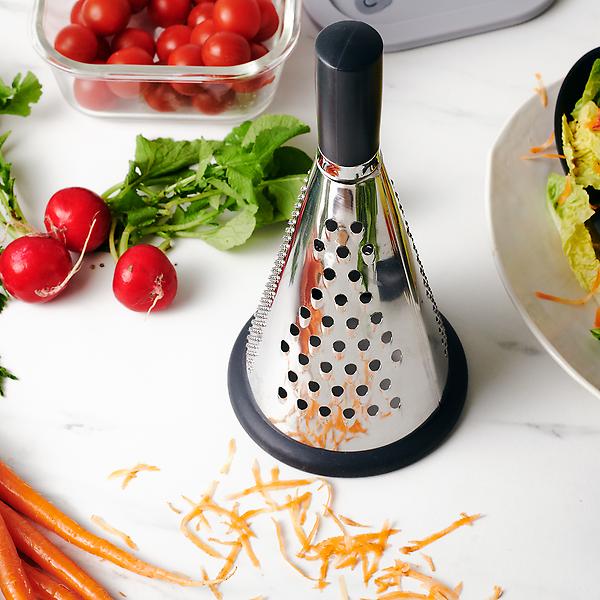 ClickClack Stainless Steel Cone Grater | The Container Store