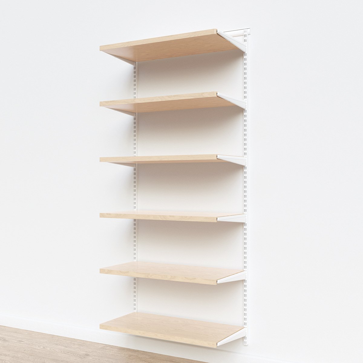 Elfa Decor 3' Basic Shelving Units for Anywhere | The Container Store