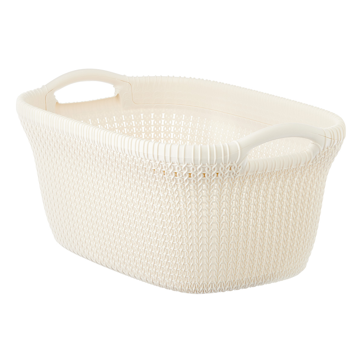 Curver Knit Laundry Basket | The Container Store