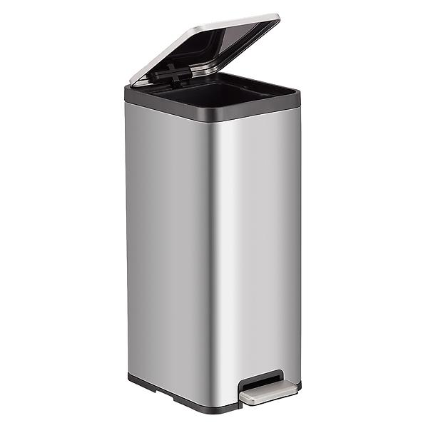 The Container Store 8 gal./30L Linkable Step Trash Can | The Container Store