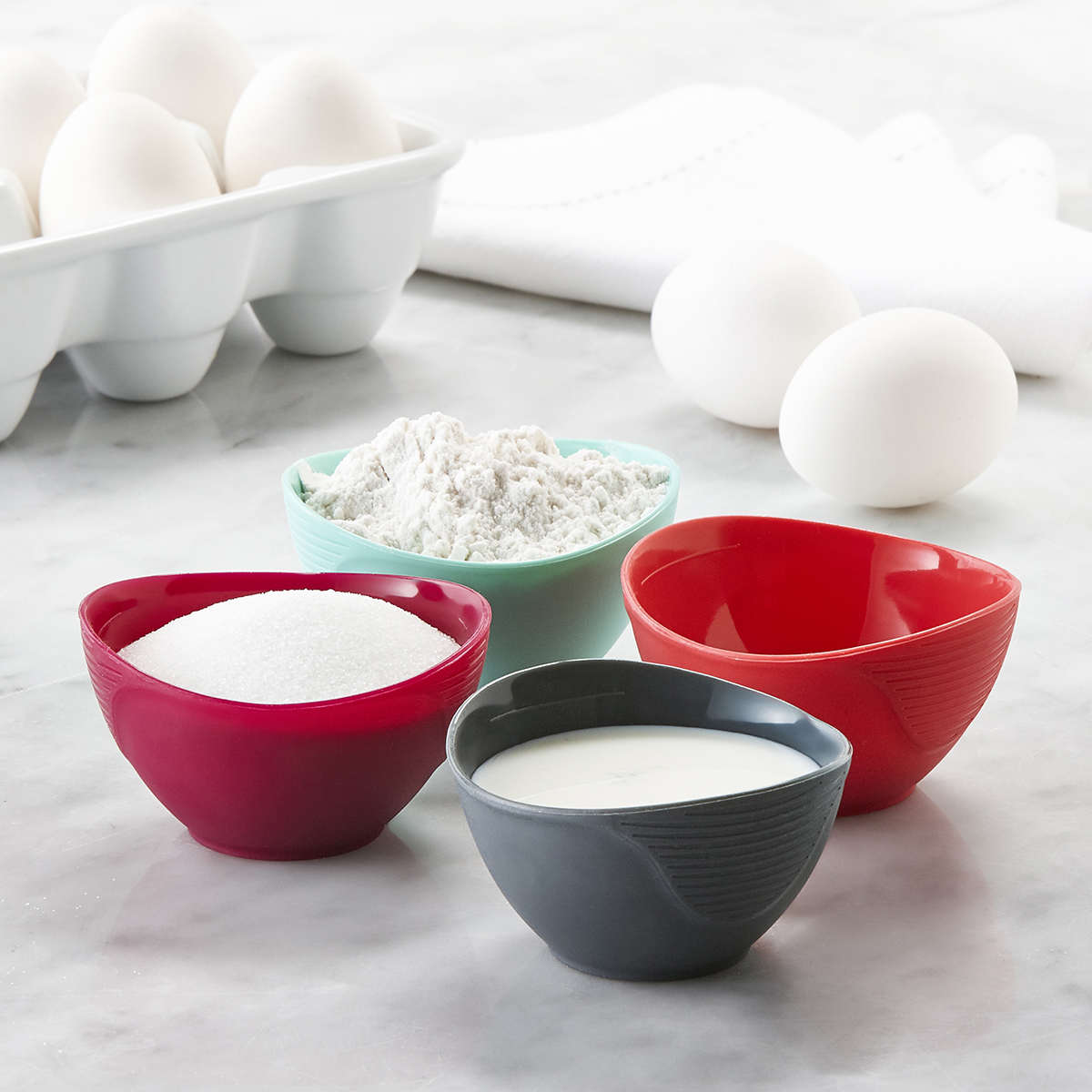 Less Spend, More Value Silicone Prep Bowl Set - Shop, pampered chef  measuring cups