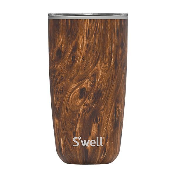 S'well Teakwood 18 oz. Tumbler with Lid | The Container Store