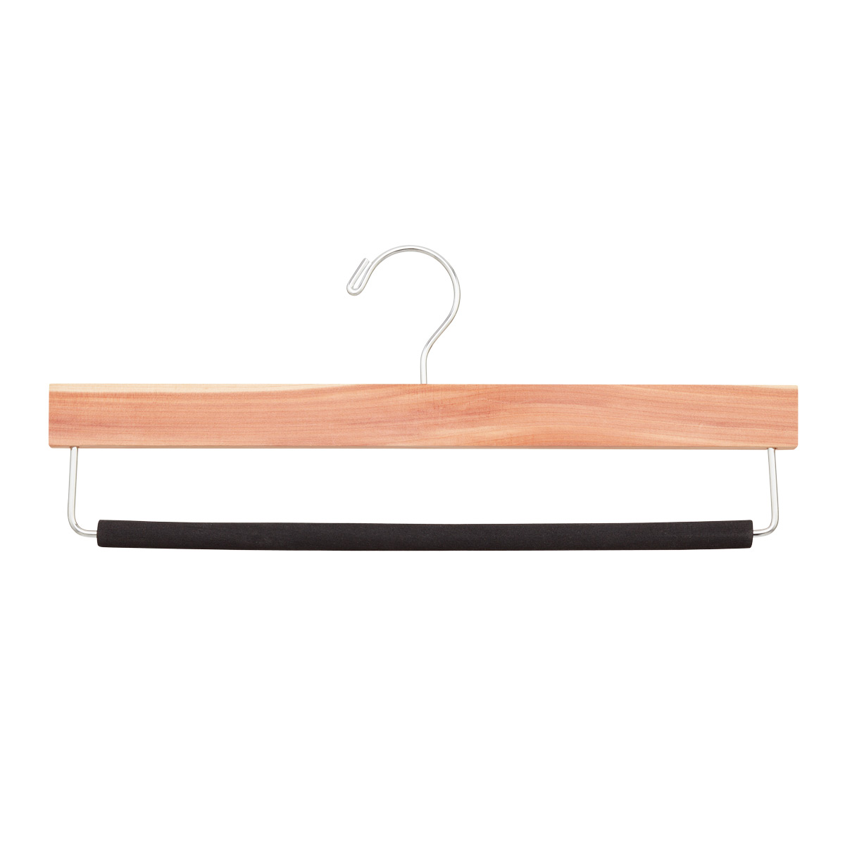 Hot Selling Wooden Trouser Hanger with Security Ring - China Wooden Hanger  and Femal Wooden Hanger price | Made-in-China.com