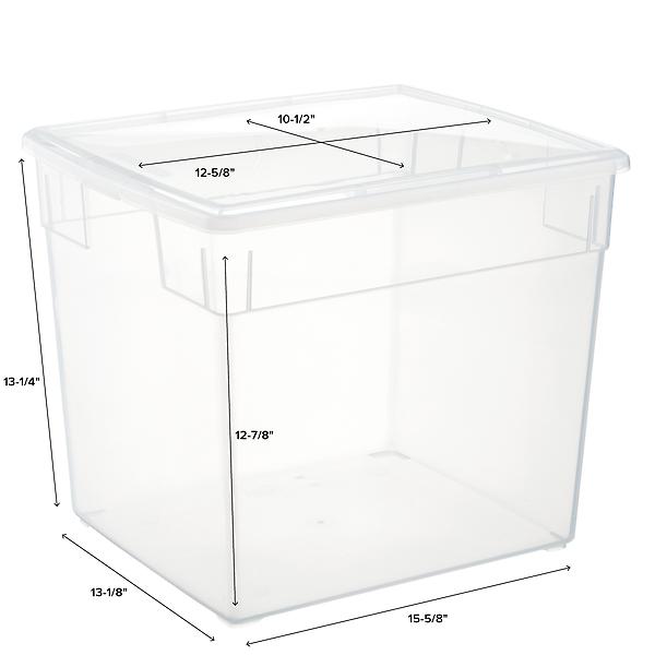Our Clear Storage Boxes | The Container Store