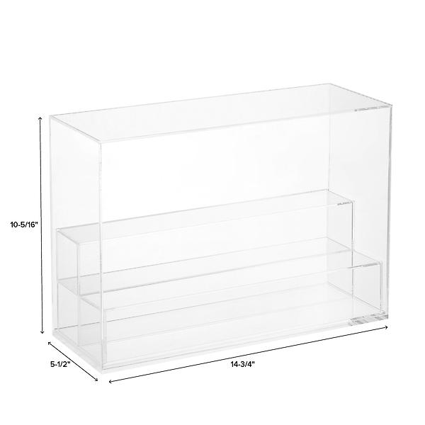 Large Modular Clear Acrylic Premium Display Case | The Container Store