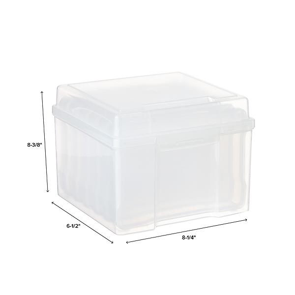 Iris 6-Case 5" x 7" Photo and Craft Storage Box | The Container Store