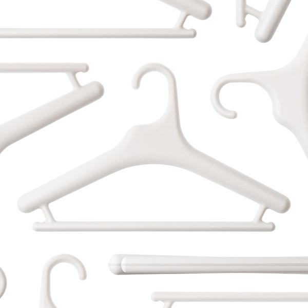 Kid's Slim Hanger Clear Pkg/10, 11-7/8 x 1/4 x 8-1/4 H | The Container Store