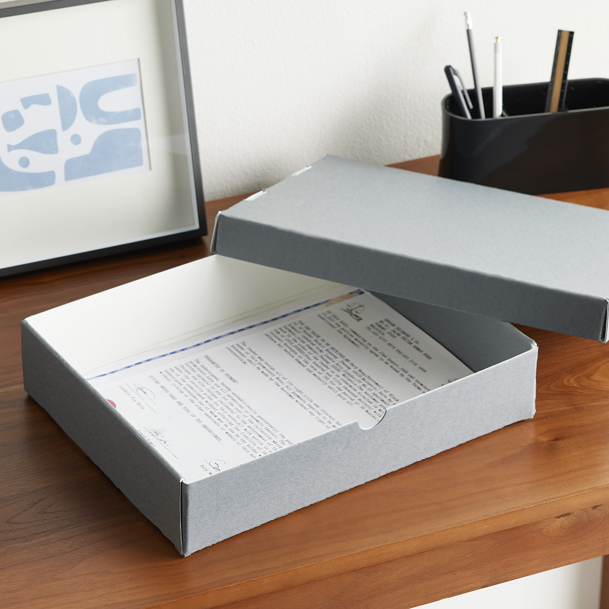University Products Archival Document Storage Boxes | The Container Store