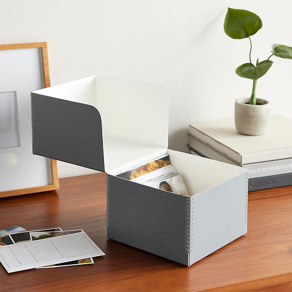 University Products Archival Photo Storage Box | The Container Store