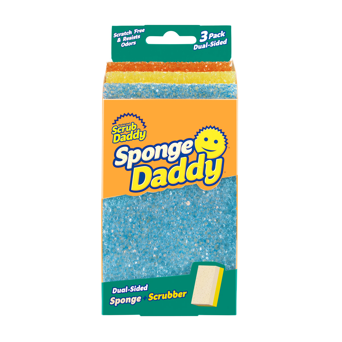 Sponge Assorted Scrub Daddy | The Container Store