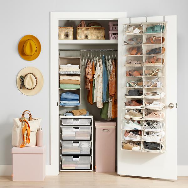 24-Pocket Over the Door Shoe Organizer | The Container Store