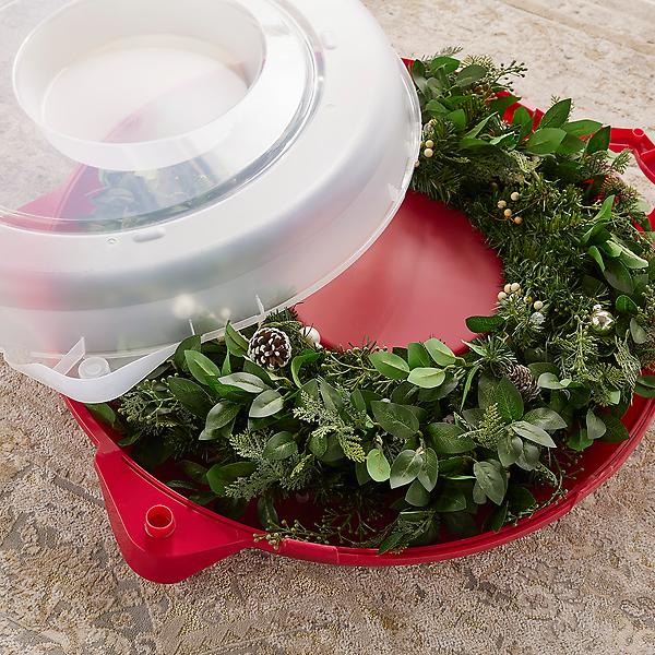 30" Wreath Storage Box | The Container Store