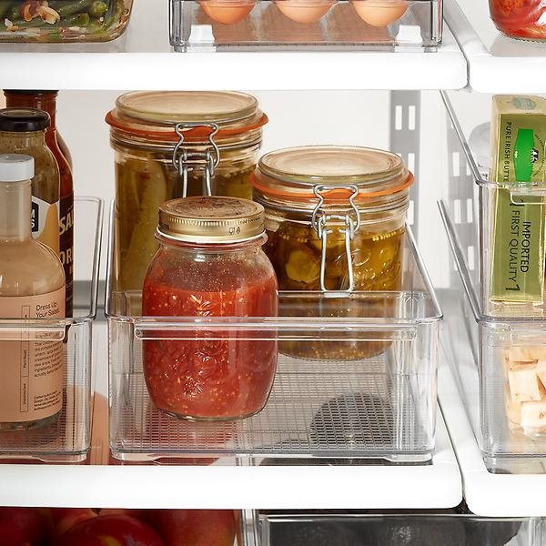 The Everything Stacking Fridge Bins | The Container Store