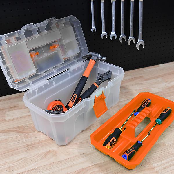 Tactix Plastic Tool Box | The Container Store