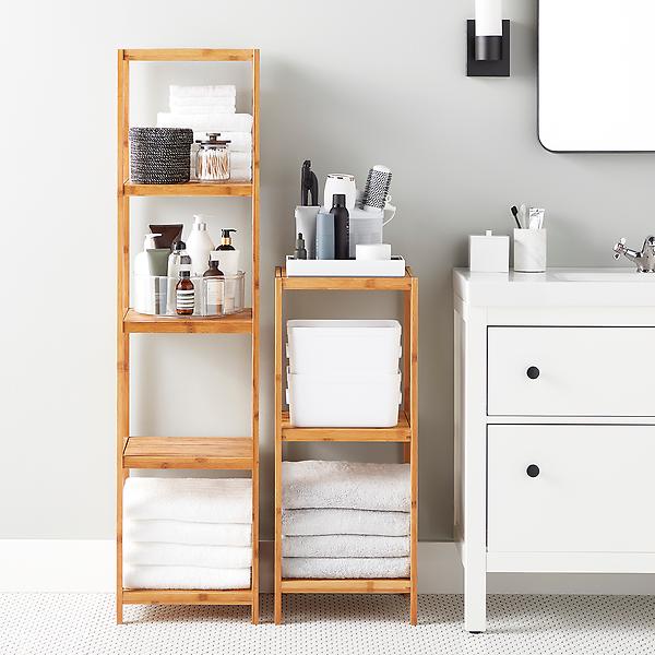 Bamboo 3 Drawer Pantry Tower