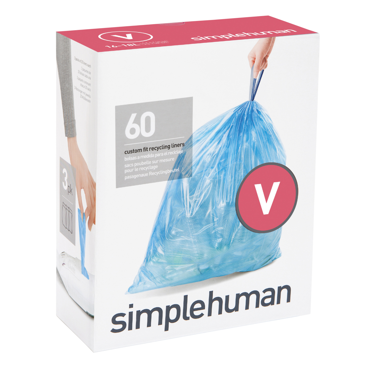 simplehuman Recycling Bags | The Container Store