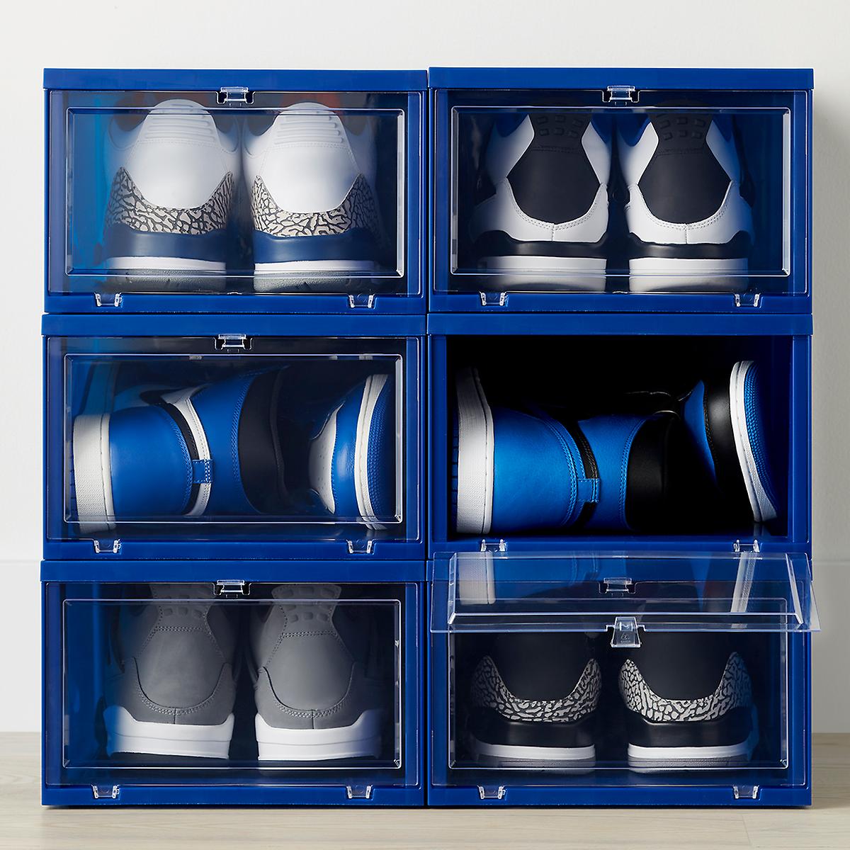 Drop-Front Shoe Box Case Of The Container Store | forum.iktva.sa