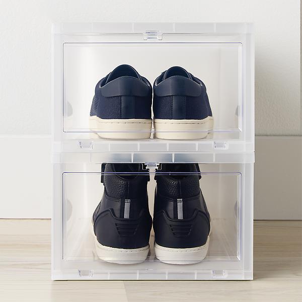 Drop-Front Shoe Boxes | The Container Store