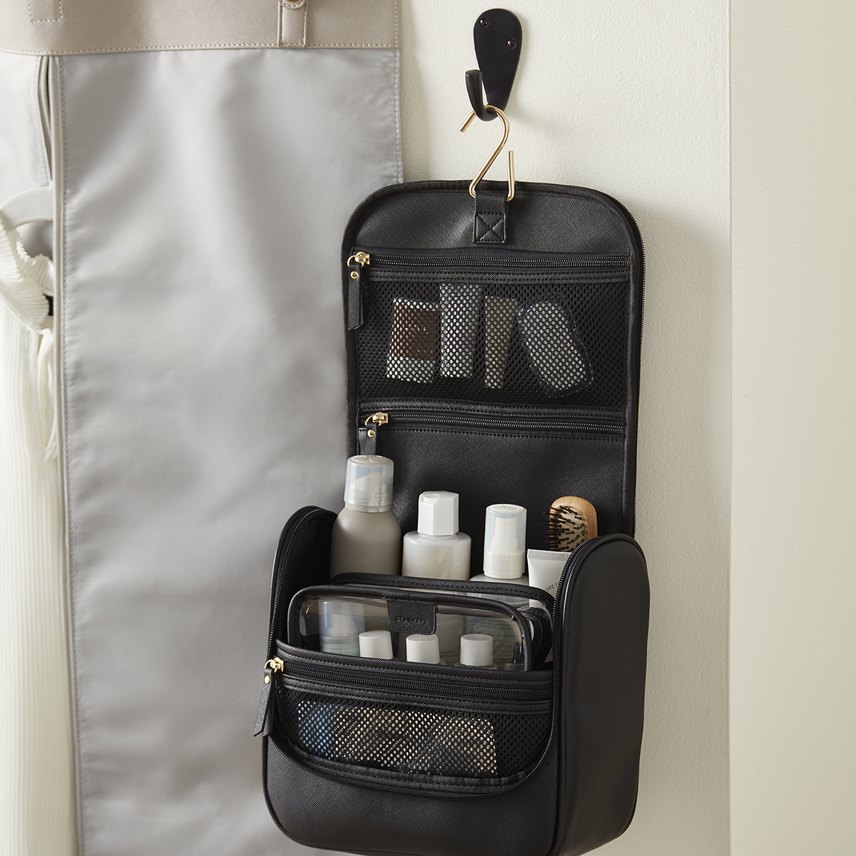 Stackers Hanging Toiletry Bag | The Container Store
