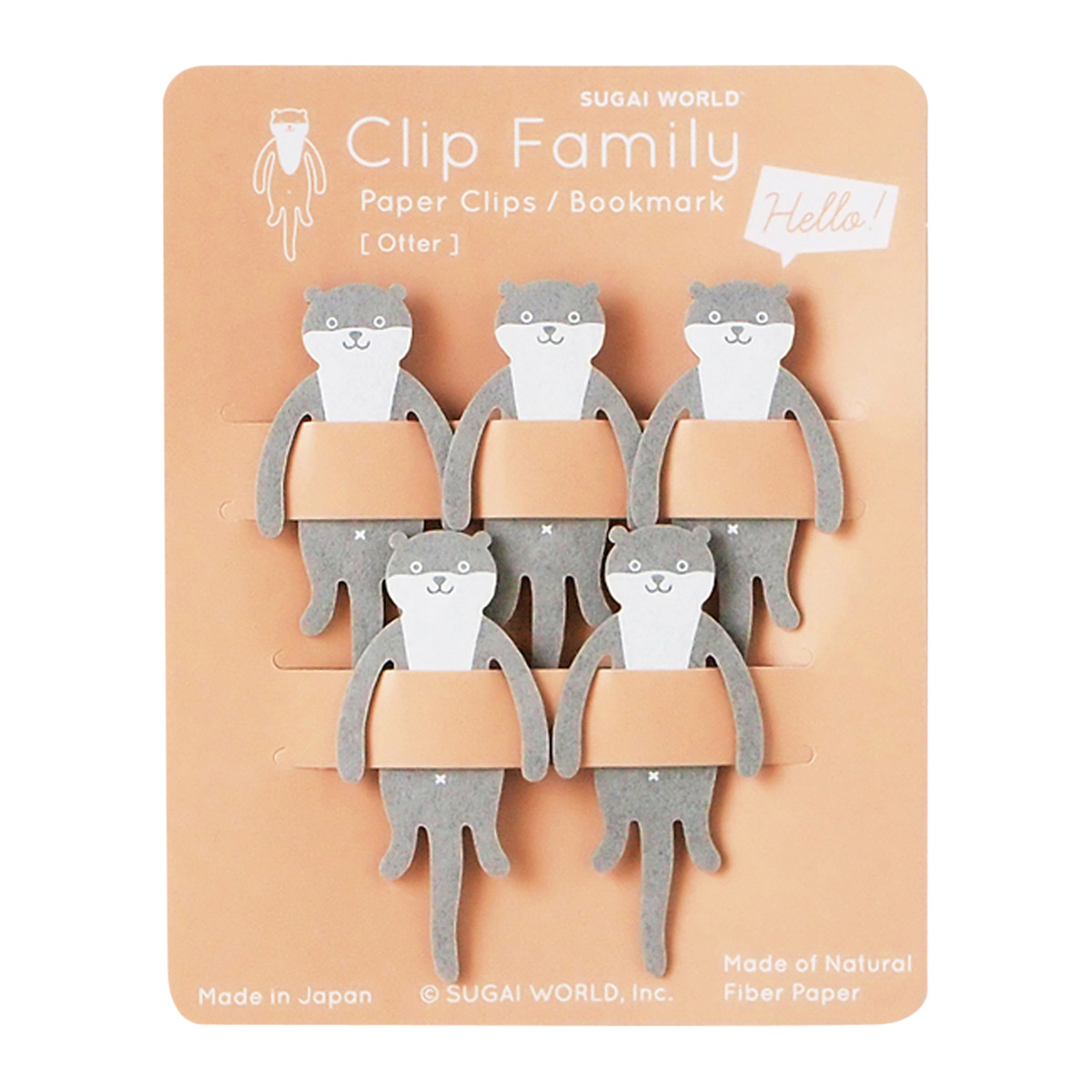 Cat Pliable Paper Clips & Bookmark | The Container Store