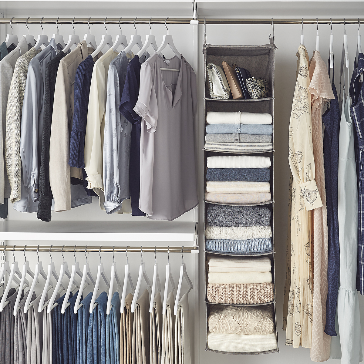 Hanging Wide Closet Organizers | The Container Store