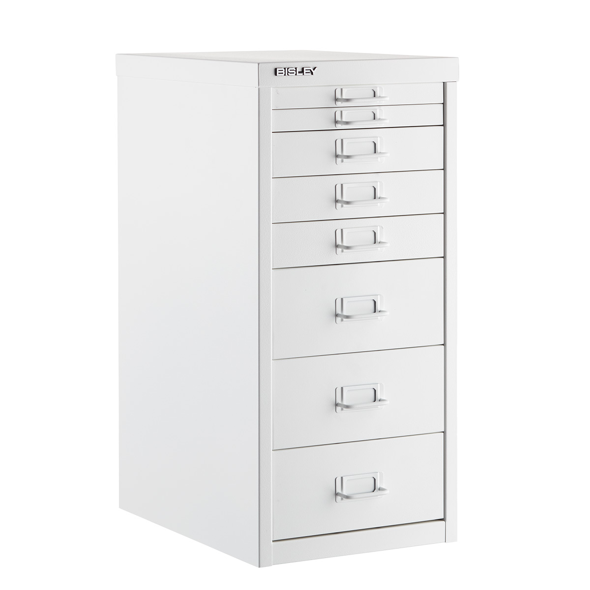Bisley White 8- & 10-Drawer Collection Cabinets | The Container Store