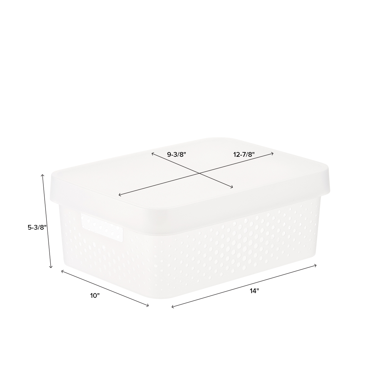 Curver Infinity Plastic Storage Boxes with Lids | The Container Store