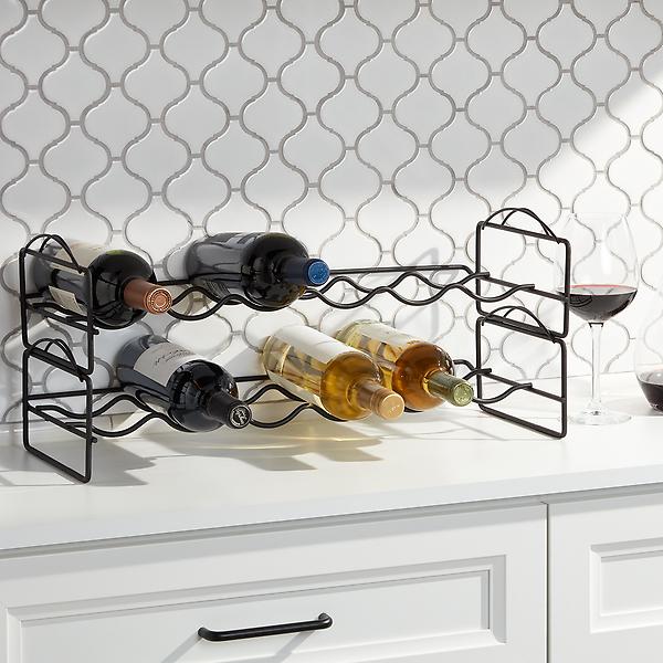 6-Bottle Stackable Wine Rack | The Container Store