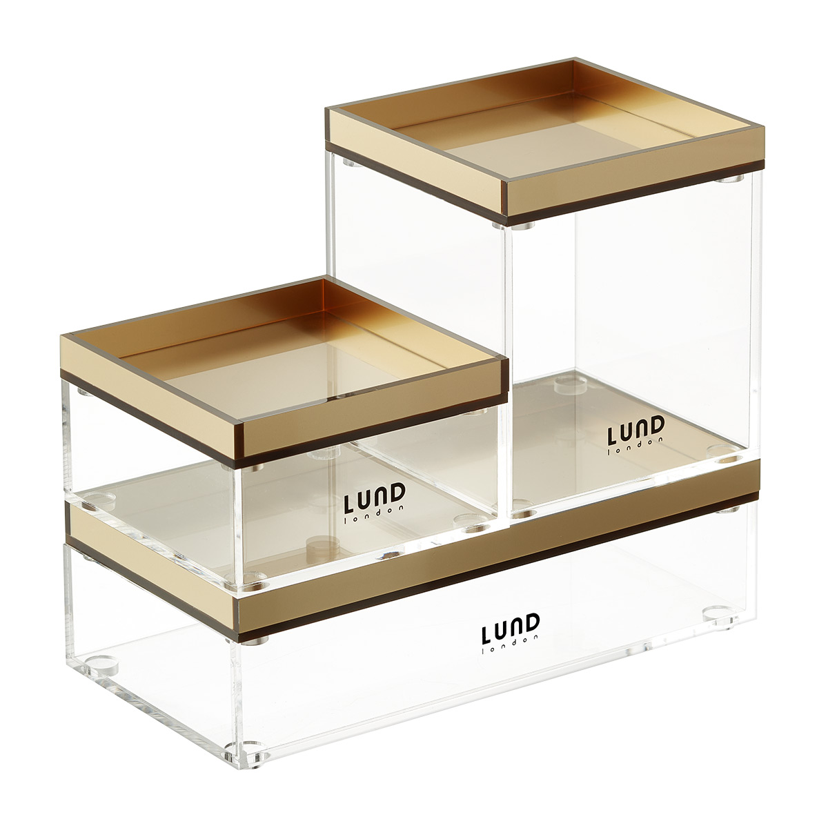Lund London Blair Acylic Desktop Stacking Organizers | The Container Store