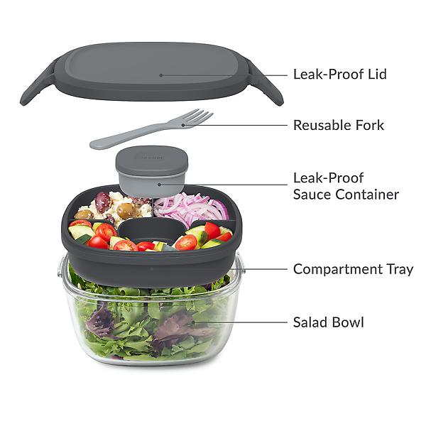 Bentgo Glass Salad Container | The Container Store