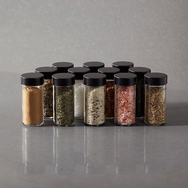 The Container Store Glass Spice Jars | The Container Store