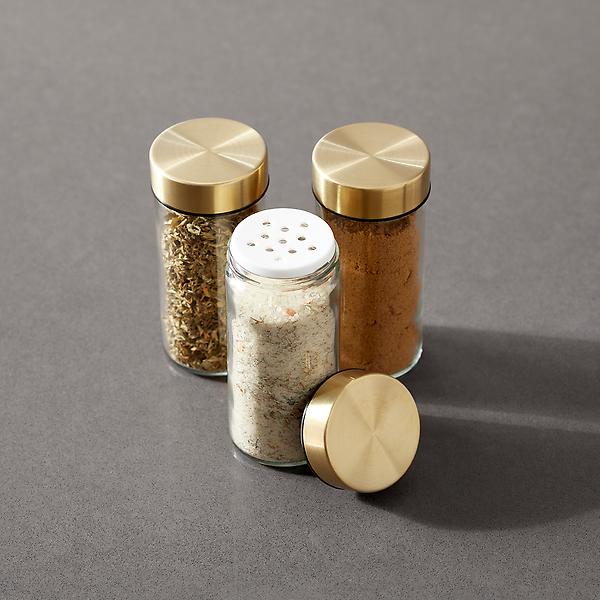 The Container Store Glass Spice Jars | The Container Store