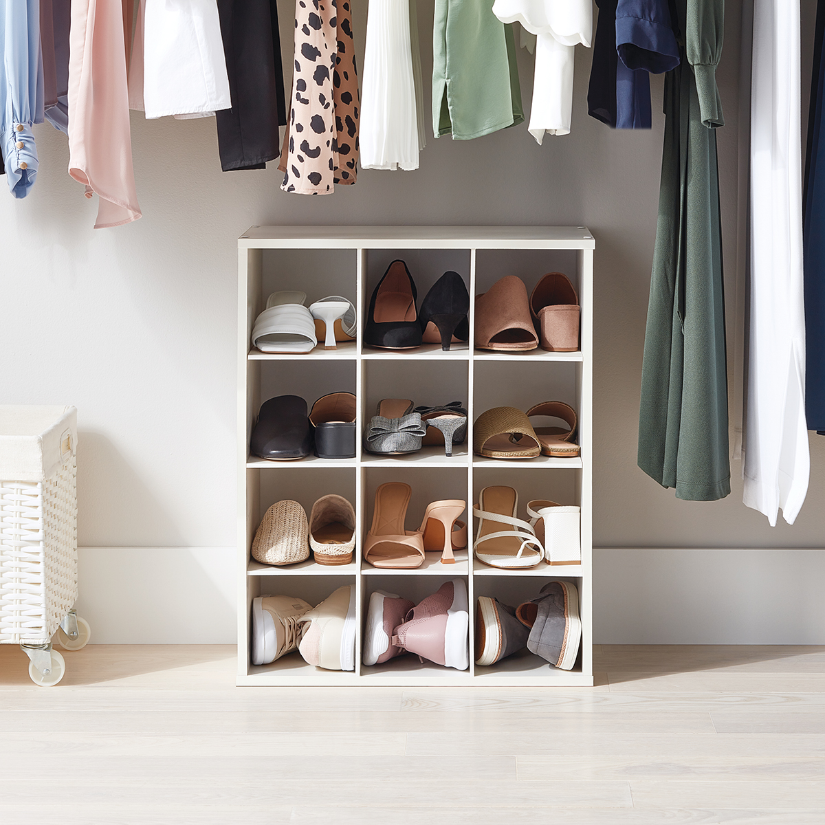 The Container Store 12-Pair Shoe Organizer | The Container Store