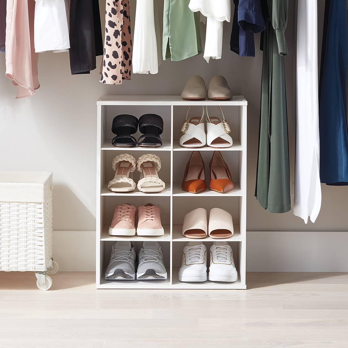 The Container Store 8-Pair Shoe Organizer | The Container Store