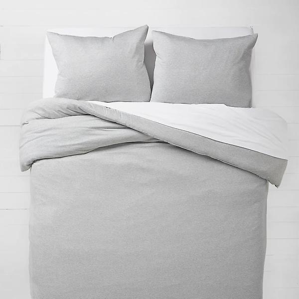 Dormify Logan T-Shirt Jersey Comforter and Sham Set | The Container Store